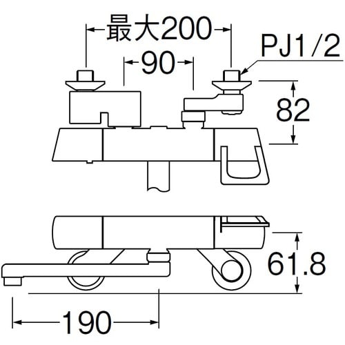 SANEI サーモ混合栓