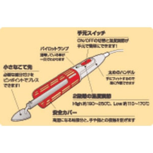 CLOVER ミニアイロン(NEWパッチワークこて