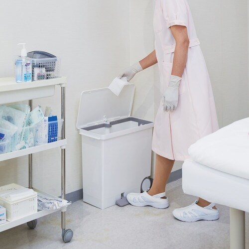コンドル 屋内用屑入れ(医療用) ペダルペール オ