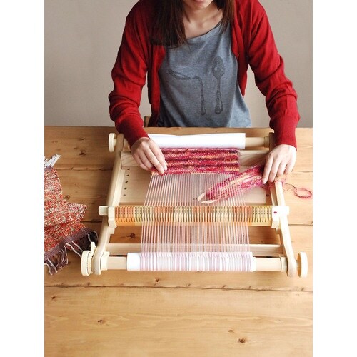 CLOVER 手織り機 咲きおり 40cm(30羽