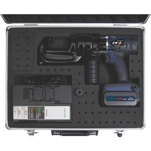 CACTUS コードレス電動油圧式圧縮工具