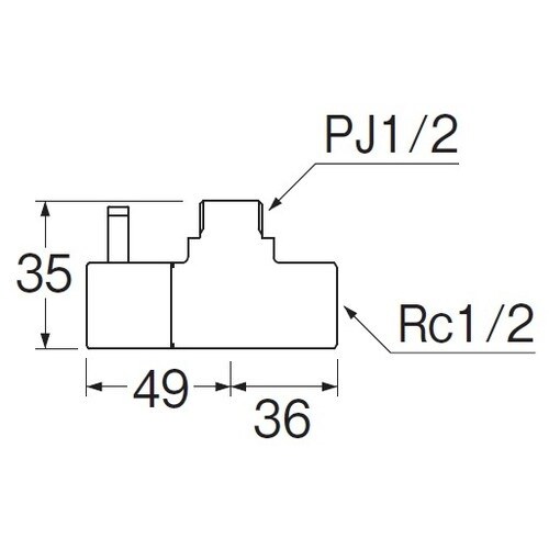 SANEI 止水栓本体