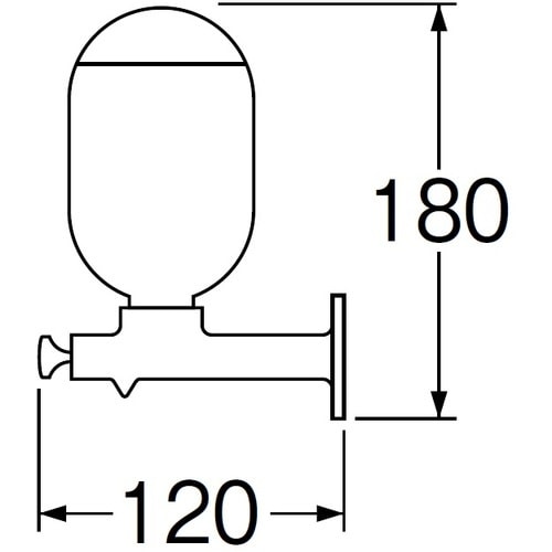 SANEI プッシュ石ケン水容器