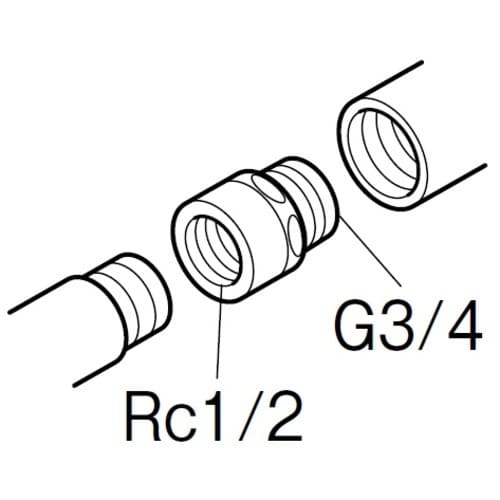 SANEI 20×13ブッシング