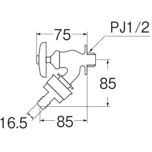 SANEI 自動接手散水栓
