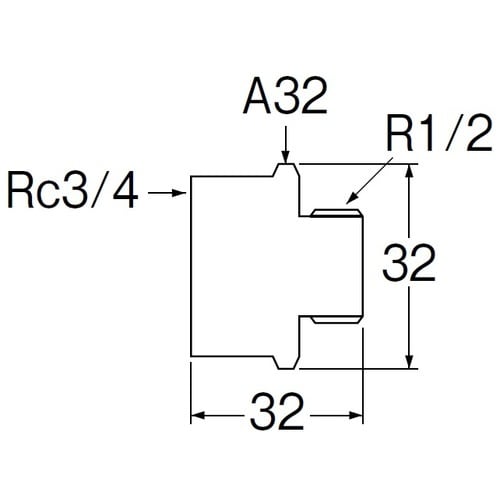 SANEI 13×20ブッシング