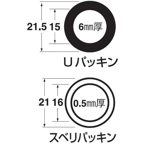 SANEI パイプパッキンセット