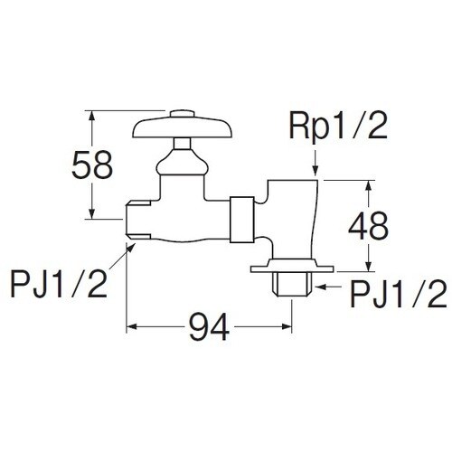 SANEI 分岐バルブ
