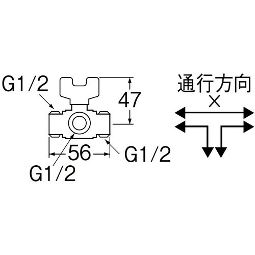 SANEI 切替ボールバルブ