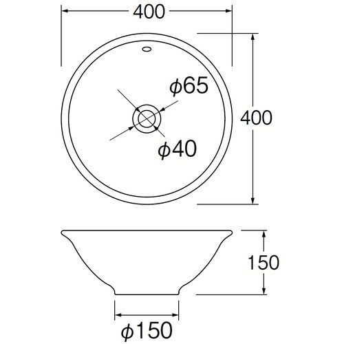 SANEI 洗面器(オーバーフロー)