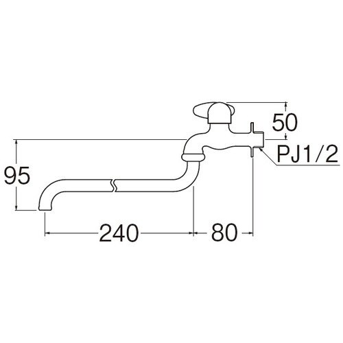 SANEI ミニセラ自在水栓