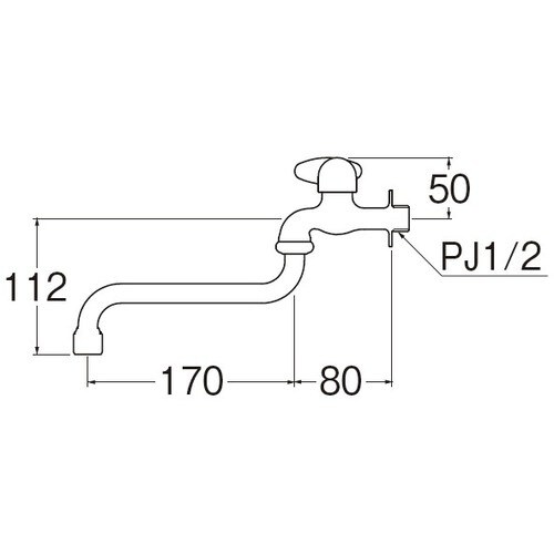 SANEI ミニセラ泡沫自在水栓