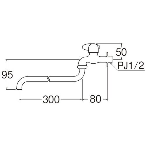 SANEI ミニセラ自在水栓