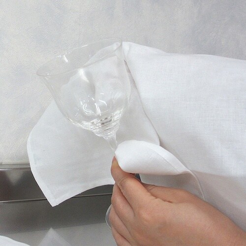 azuma 麻ふきん グラス用