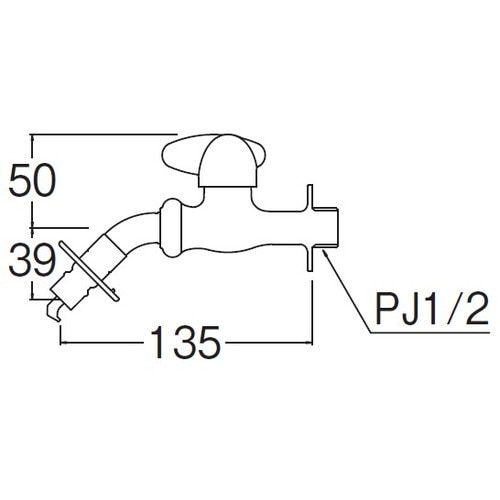 SANEI ミニセラ洗濯機用ホーム水栓