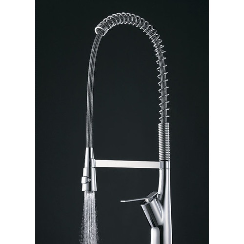 SANEI シングルワンホールスプレー混合栓