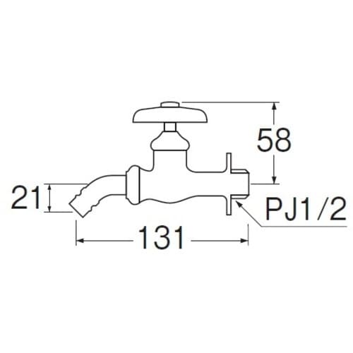 SANEI 洗濯機用ホーム水栓