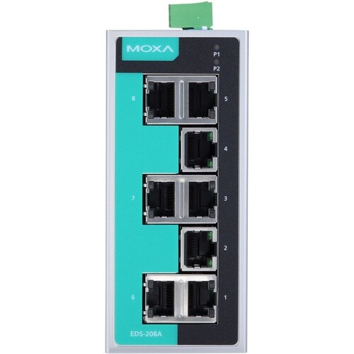 MOXA 8ポート(RJ45×8) アンマネージド