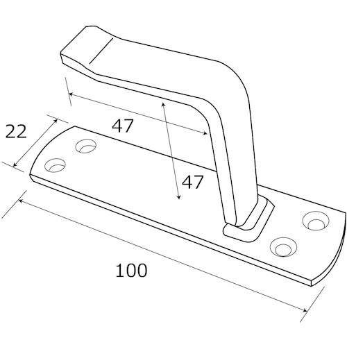 WAKI 座付貫抜 受 BK−081 45