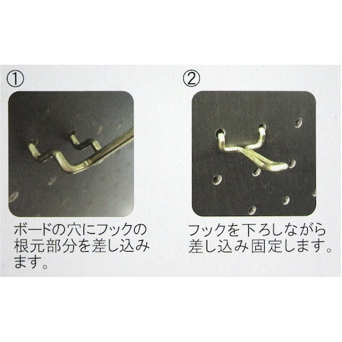 WAKI 真鍮フック 30ミリ 2本入り