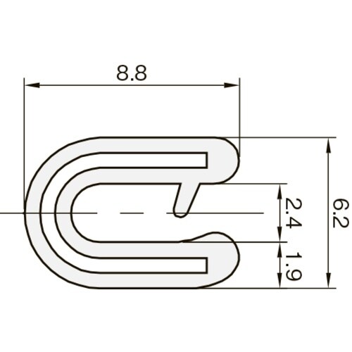 IWATA トリム 62シリーズTPE (15M巻