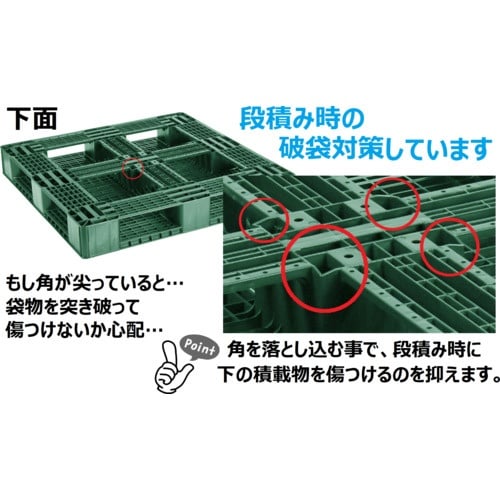 NPC プラスチックパレットFA−1111(PP材