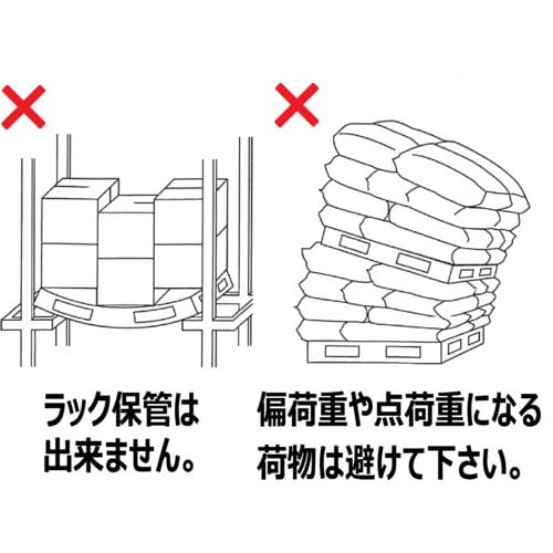 NPC プラスチックパレットSLB−1211RR