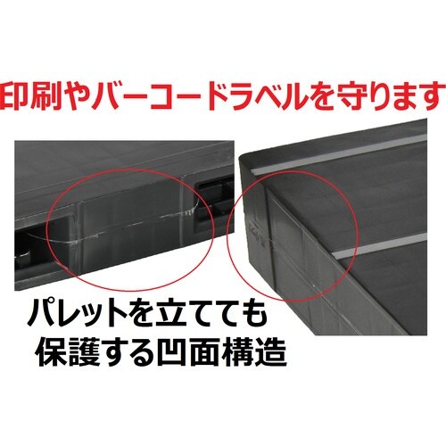 NPC プラスチックパレットZR−1113E−RR