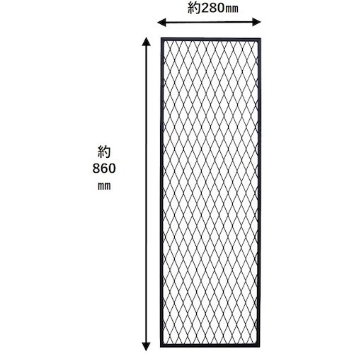 WAKI パネル 黒 280×860