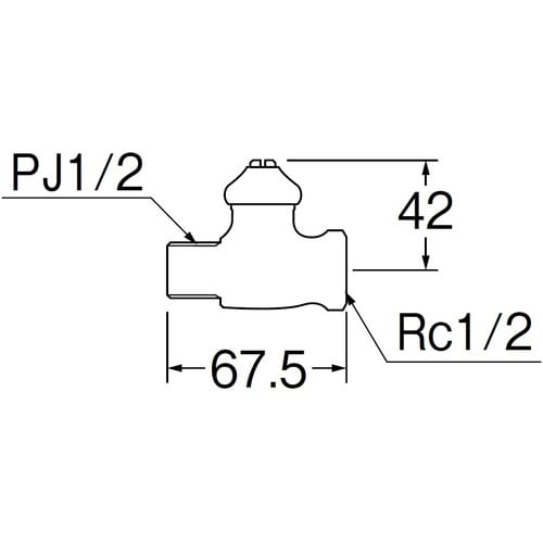 SANEI 化粧バルブ(共用形)