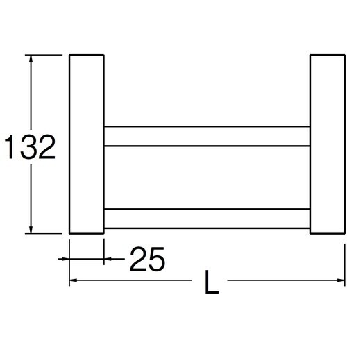 SANEI タオル二段掛