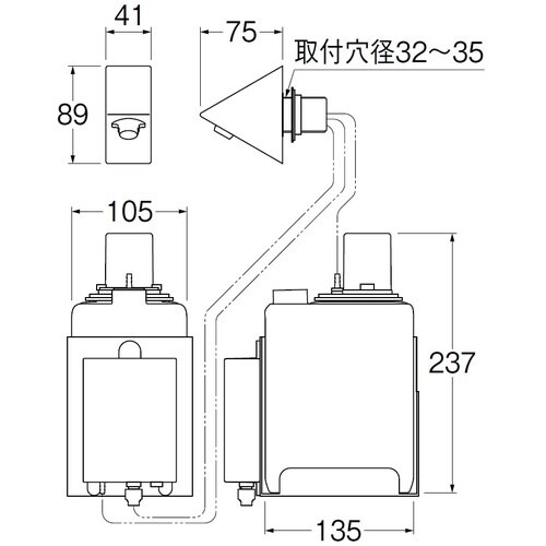 SANEI オートソープディスペンサー