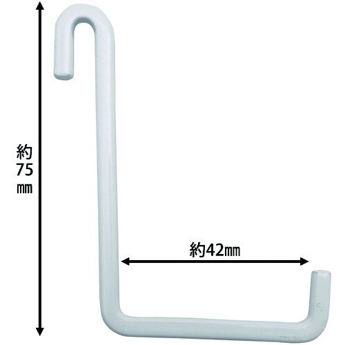 WAKI フック L型 白