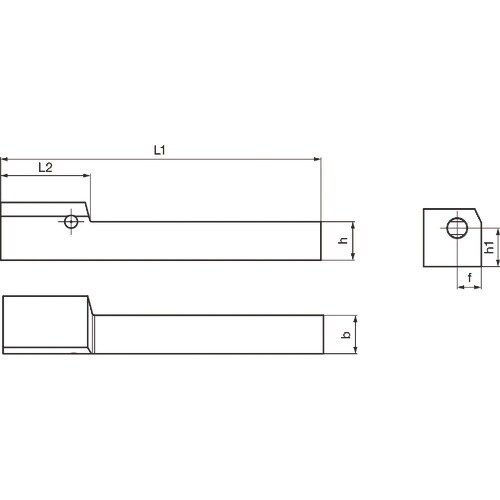 GUHRING 溝入れ工具 角シャンクホルダ・スト