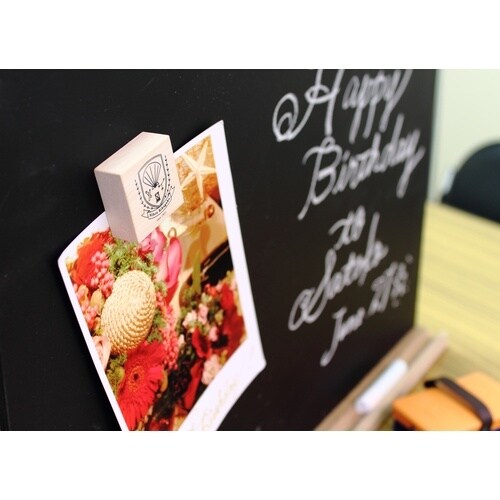 ダストレス すこしおおきな黒板 A3 黒