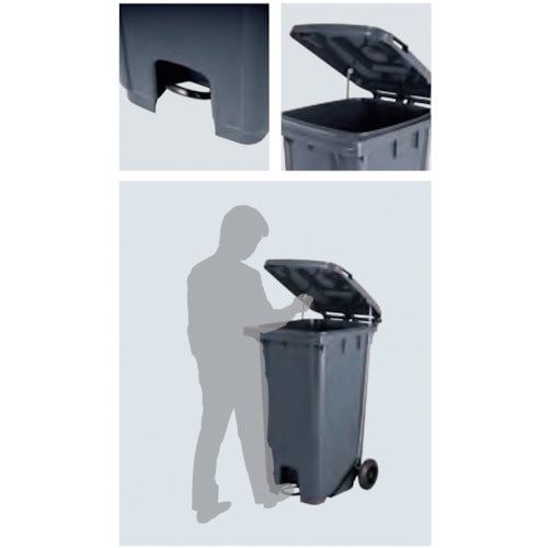 カイスイマレン ペダル式ダストカート KTP120