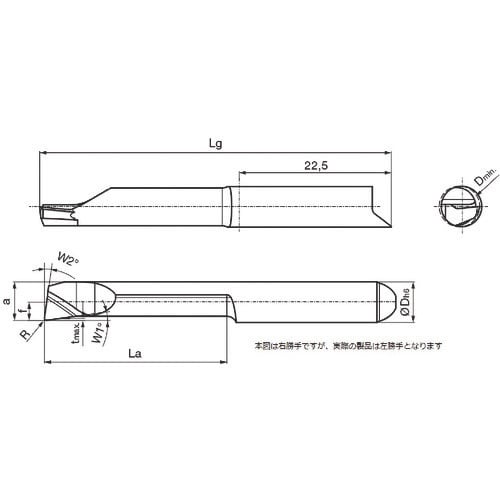 GUHRING 溝入れ工具 インサート 内径加工用