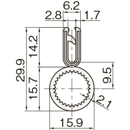 IWATA トリムシール (一体成型) 耐油TPE