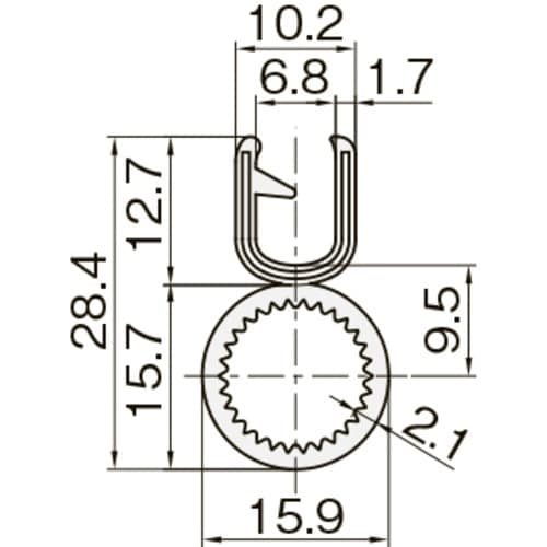 IWATA トリムシール (一体成型) 耐油TPE