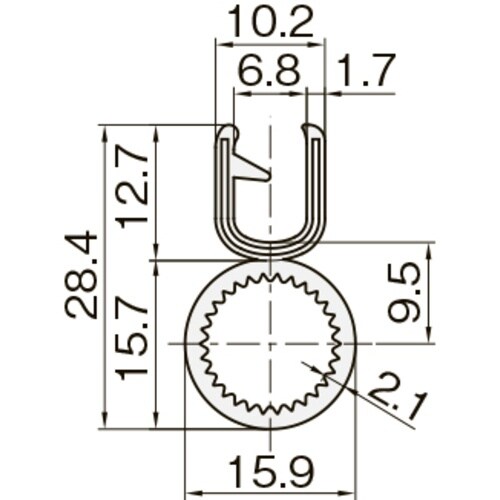 IWATA トリムシール (一体成型) 耐油TPE