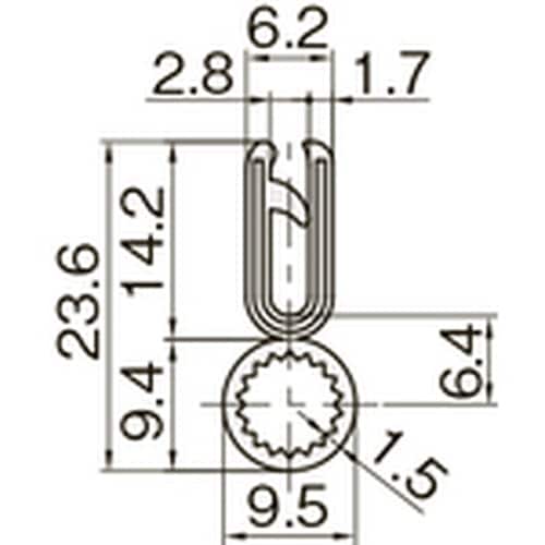 IWATA トリムシール (一体成型) 耐油TPE