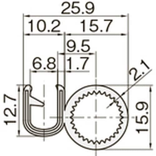 IWATA トリムシール (一体成型) 耐油TPE