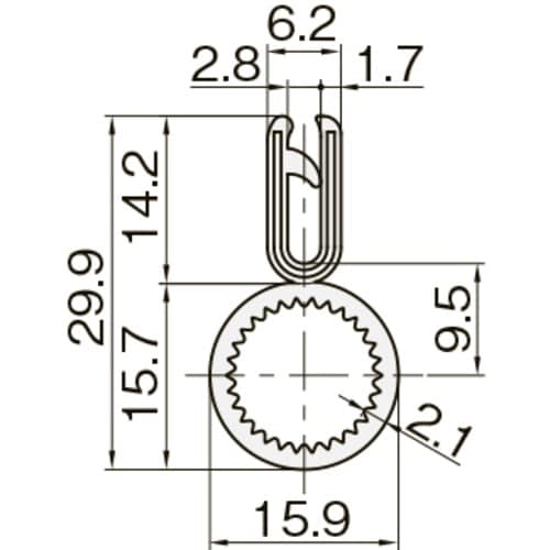 IWATA トリムシール (一体成型) 耐油TPE