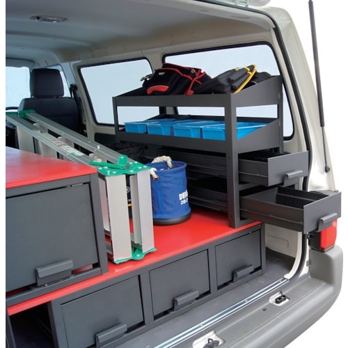 DENSAN バンキャビネット(サイド棚)