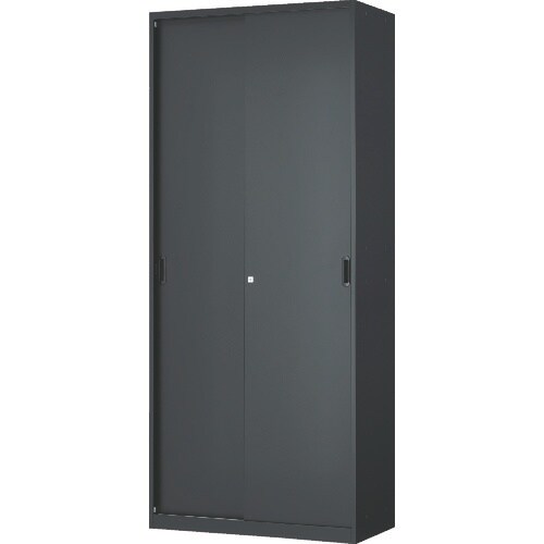 TRUSCO ユニット型壁面書庫 スチール引違い