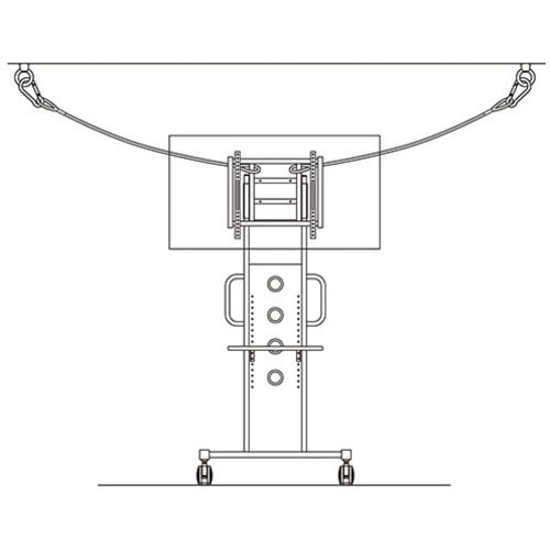 HAMILEX ディスプレイ金具用オプション 転倒