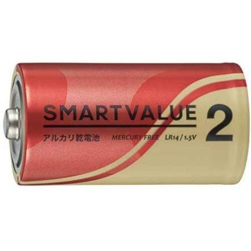 JTX 871085)アルカリ乾電池2 単2×2本