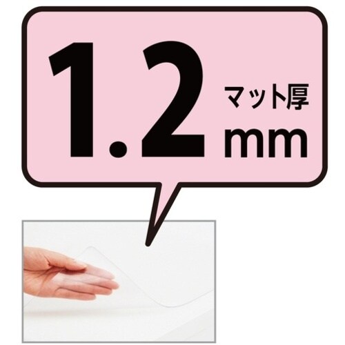 PLUS 41001)塩ビデスクマット DM−16