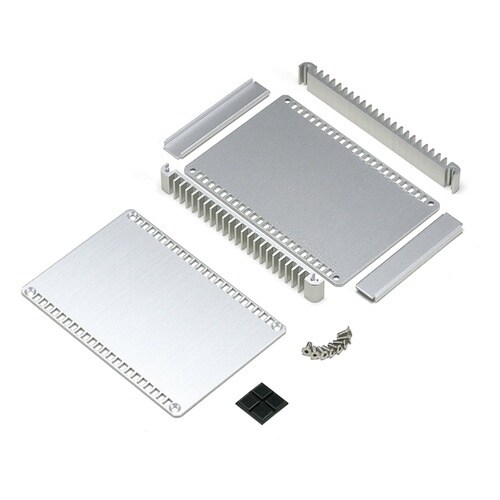 タカチ 小型放熱ケース シルバー