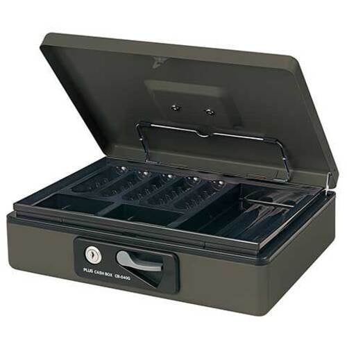 PLUS 13126)小型手提金庫 CB−040G